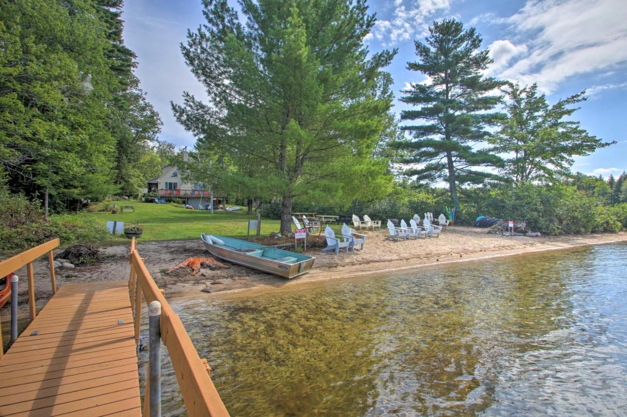 Villa Panther Pond Cabin With 200 Ft Sand Beach And Dock! à Raymond Extérieur photo