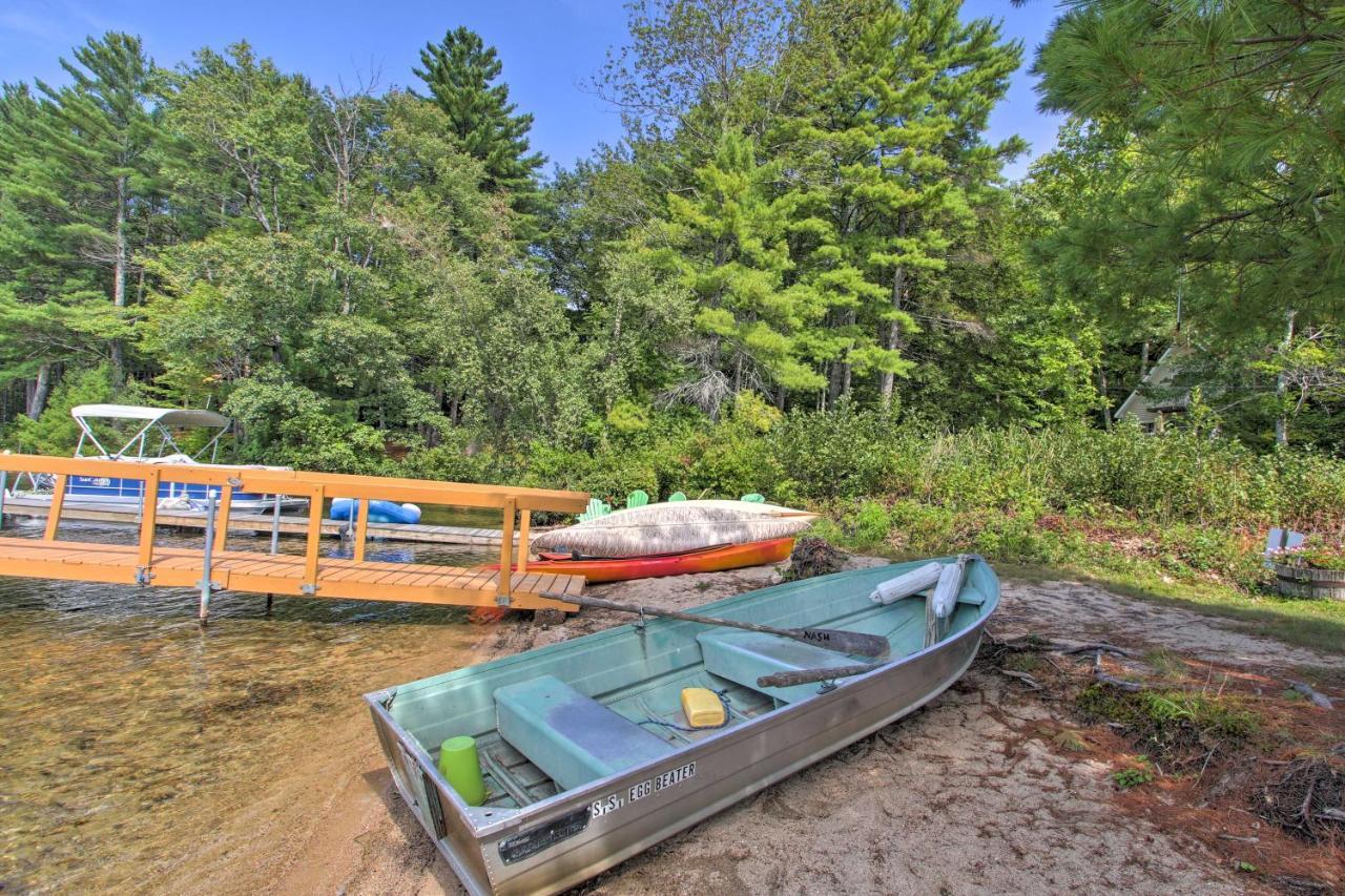 Villa Panther Pond Cabin With 200 Ft Sand Beach And Dock! à Raymond Extérieur photo