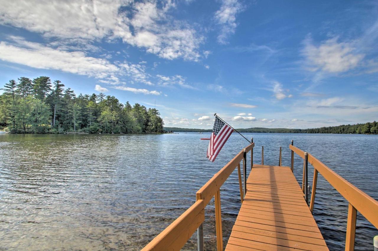 Villa Panther Pond Cabin With 200 Ft Sand Beach And Dock! à Raymond Extérieur photo