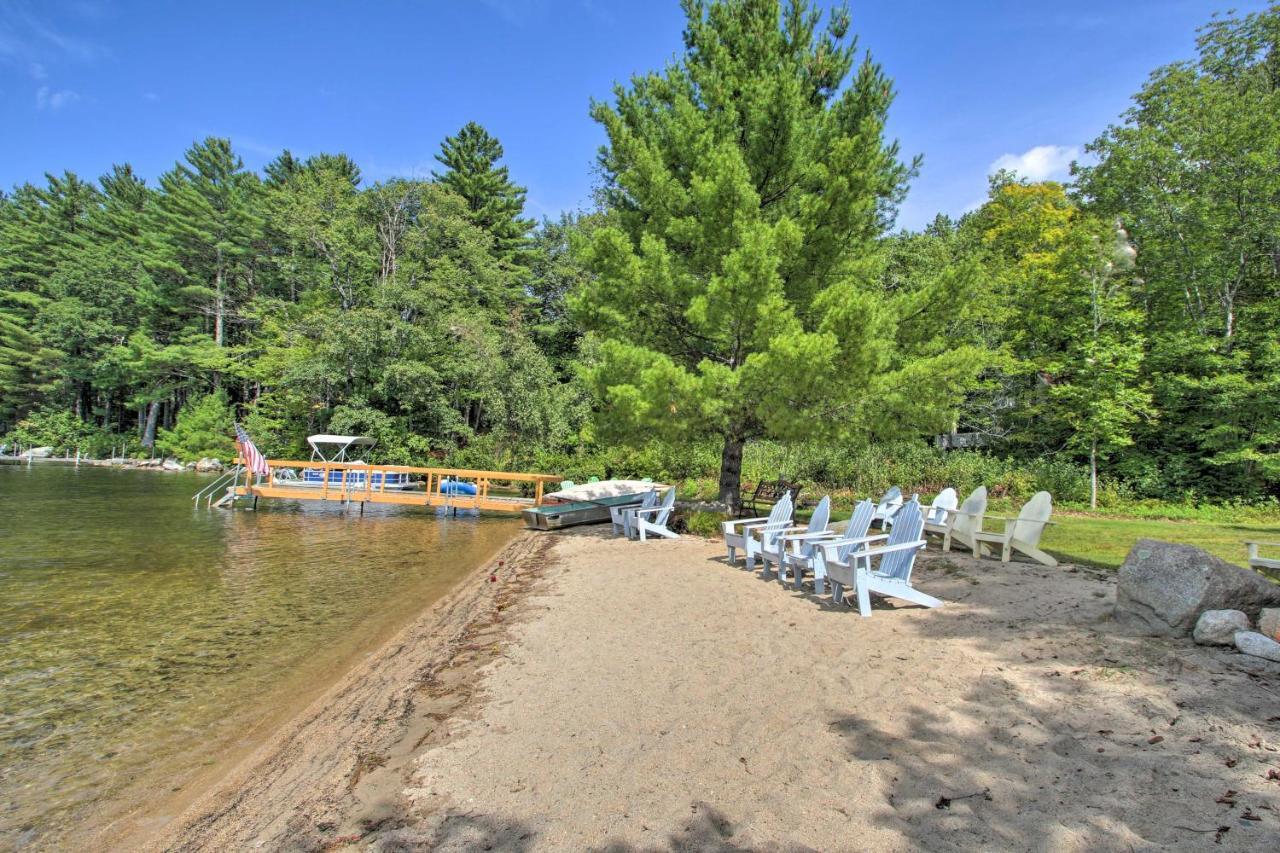 Villa Panther Pond Cabin With 200 Ft Sand Beach And Dock! à Raymond Extérieur photo